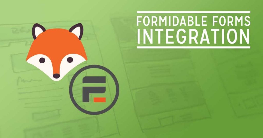 Formidable forms integration