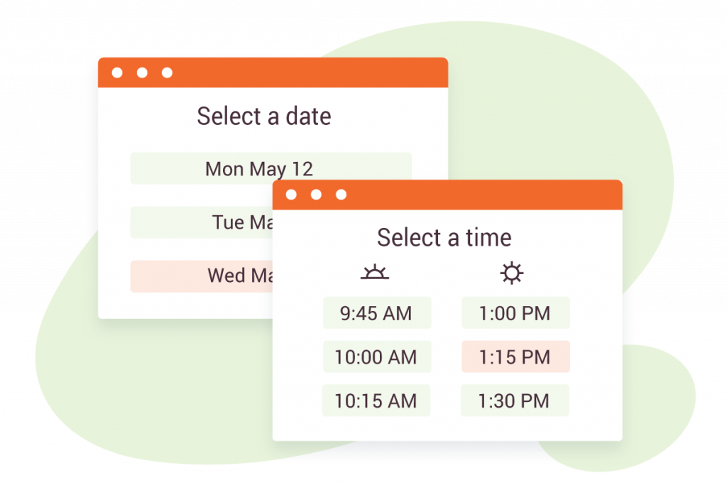 Appointment Scheduling Illustration