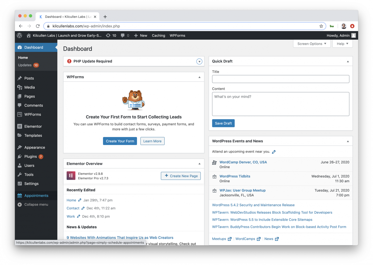 How to create a free appointment booking system in wordpress