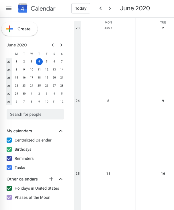 Sync Multiple People's Google Calendar Into One Simply Schedule