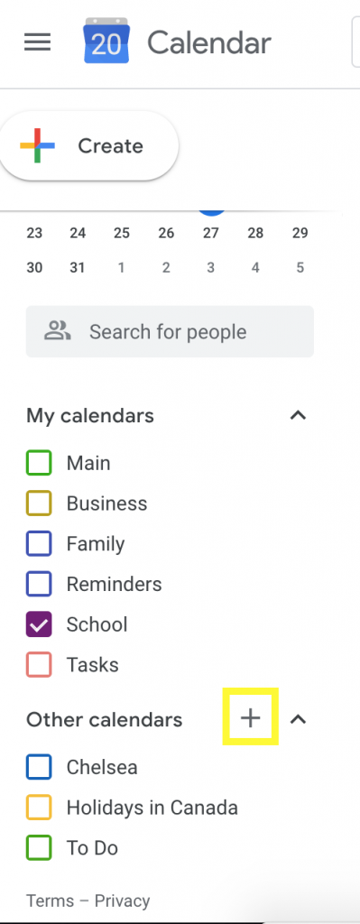 gcal for google calendar windows