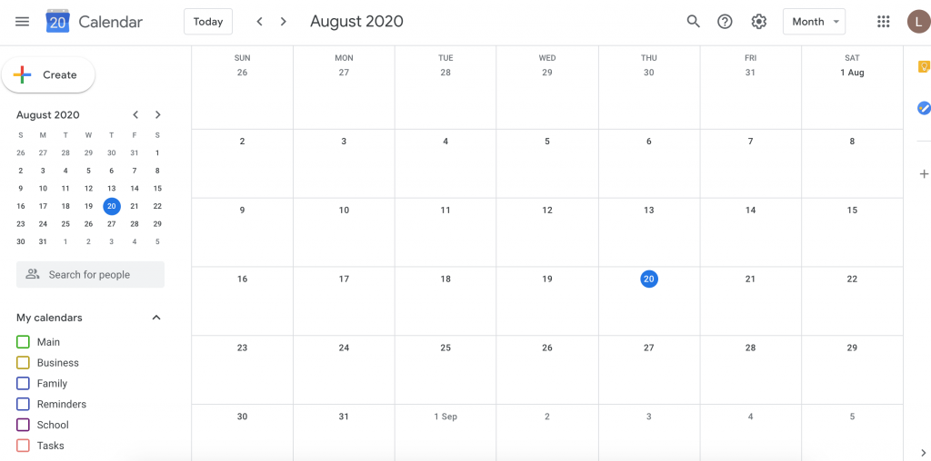 google-calendar-default-view