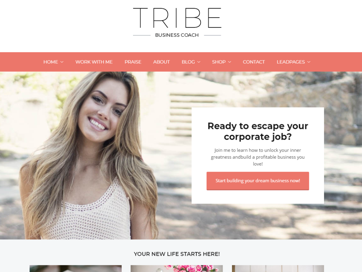 Tribe WordPress Theme