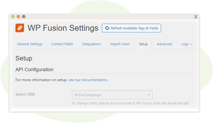 Connect CRM to WP Fusion