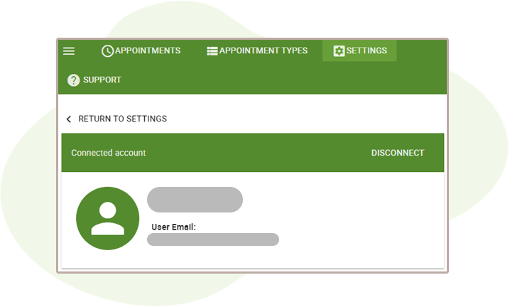 Sync'd Webex account within SSA