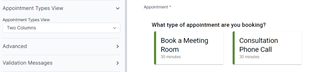 Formidable Forms Appointment Field - Simply Schedule Appointments