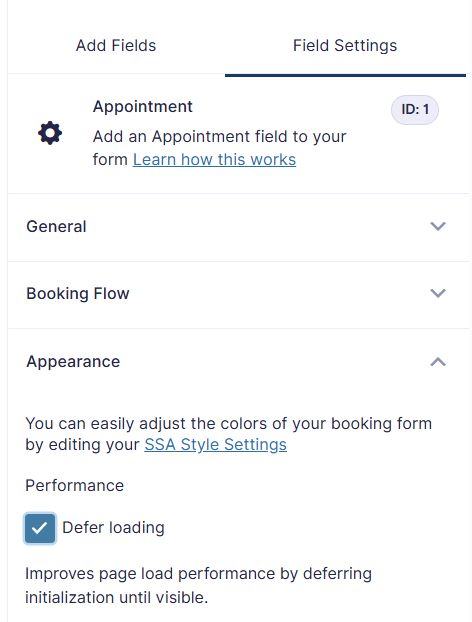 Defer Setting in the Gravity Forms Appointment Module